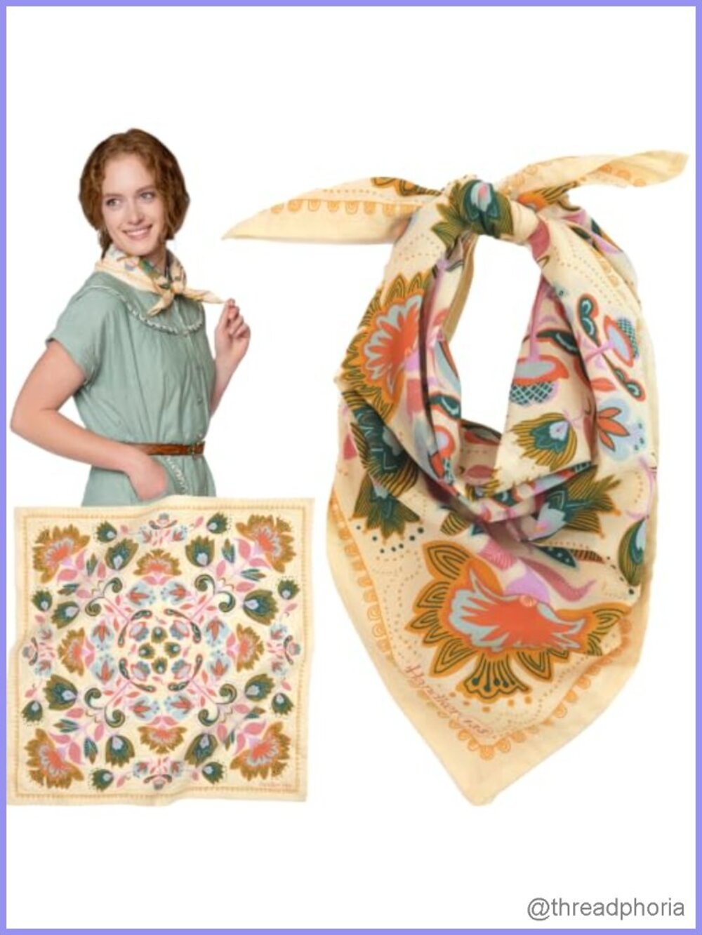 100% Cotton Bandana Hair Scarf Head Wrap 22x22 Neck Scarf Unisex
